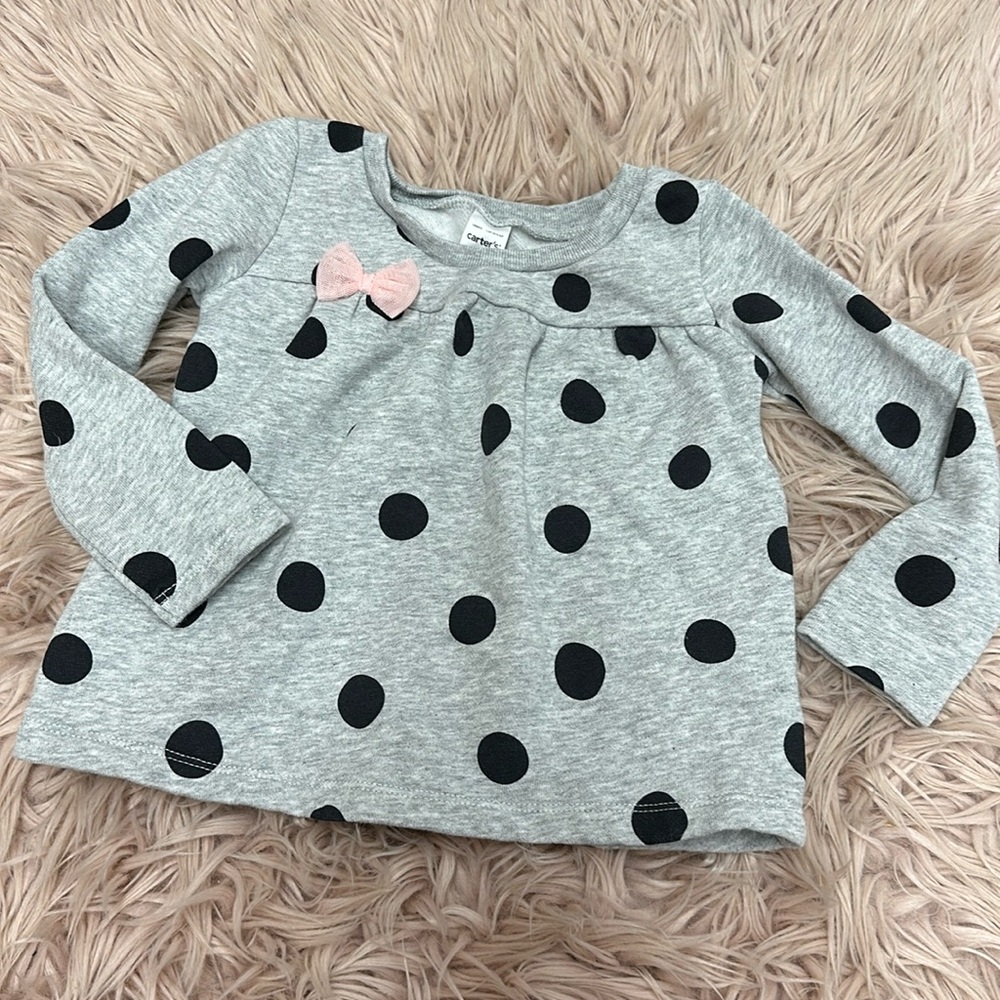 Girls Polka Dot Top
